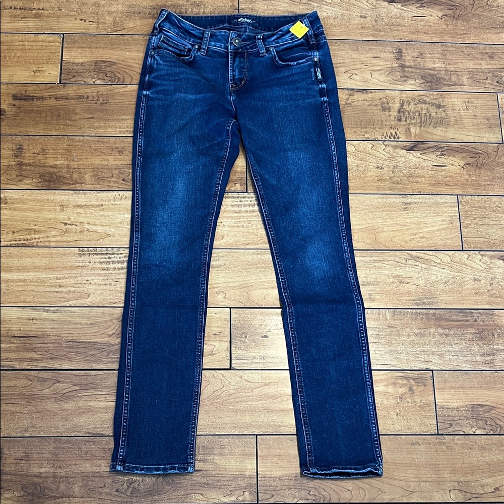 Silver Elyse straight jeans